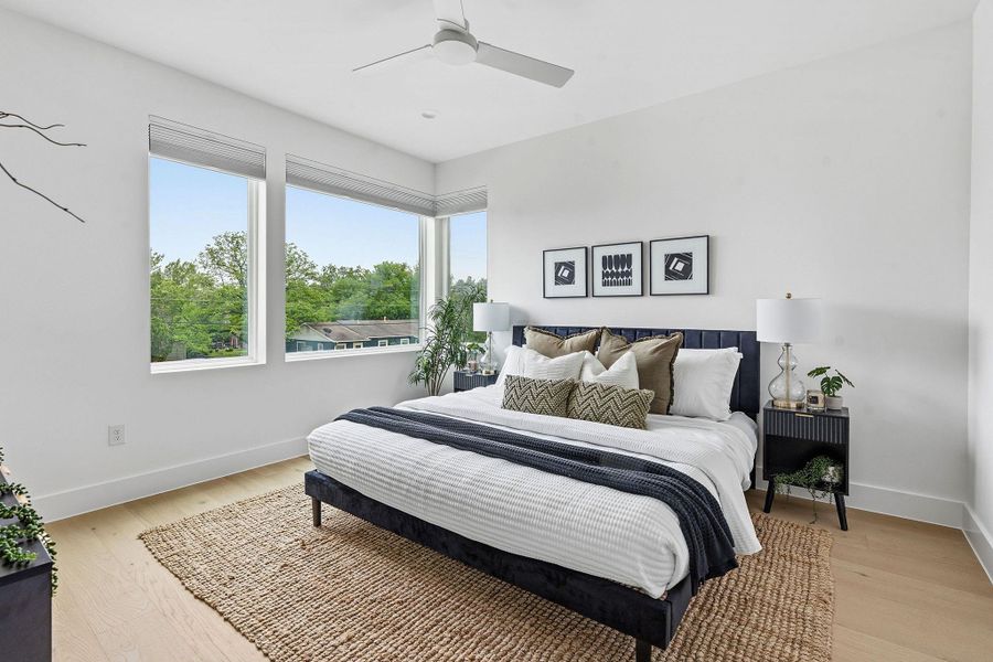 Furnished interior view inside a new home in , Austin (Image 11).