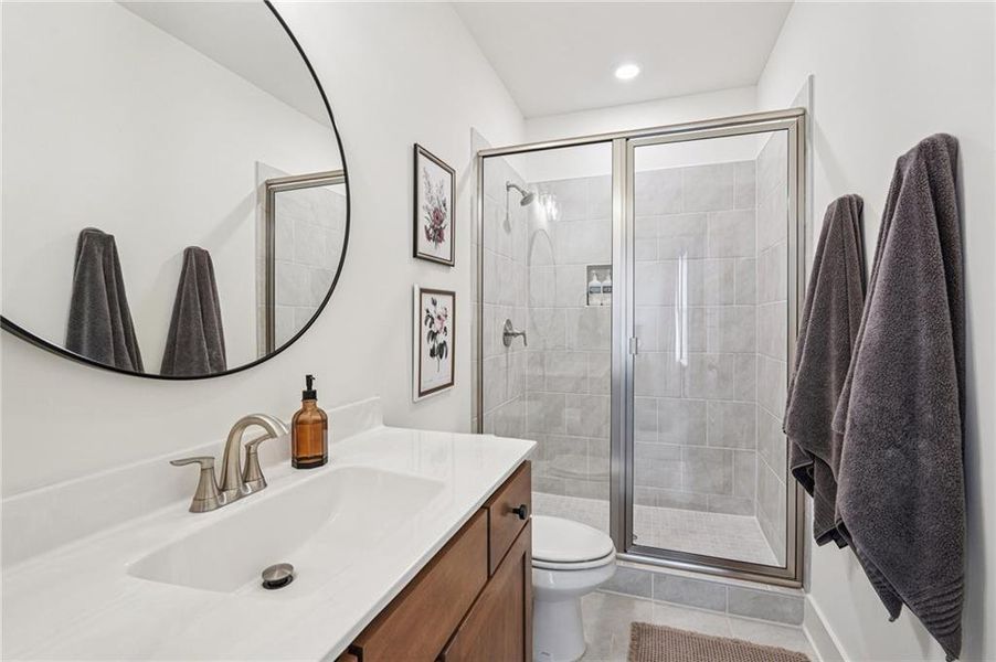 Furnished interior view inside a new home in Fireside Farms, Dawsonville (Image 33).
