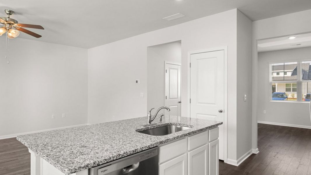 Representative furnished interior of a home built from the Ansley by D.R. Horton in Captain's Corner, Grovetown (Image 10).