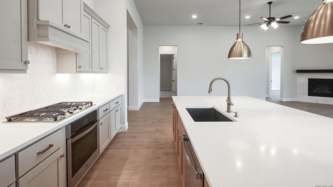 Furnished interior view inside a new home in Veramendi, New Braunfels (Image 10).