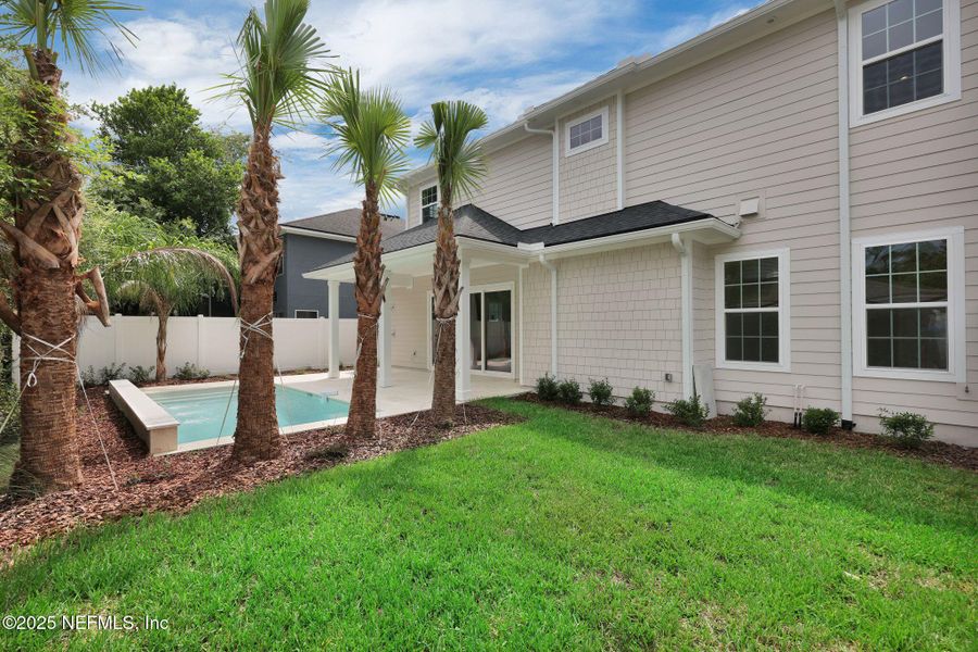 Front exterior of a new home in , Atlantic Beach, FL, highlighting curb appeal (Image 2). Front exterior of a new home in , Atlantic Beach, FL, highlighting curb appeal (Image 2).