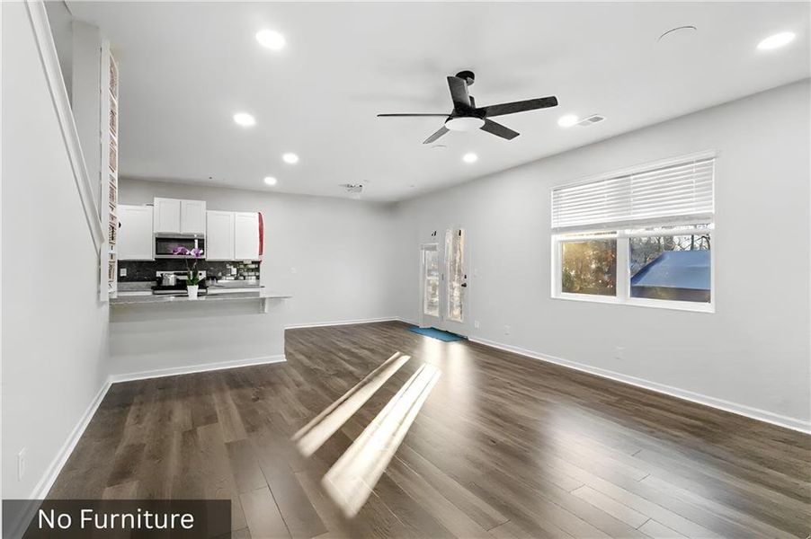 Spacious, unfurnished interior of a new home in , Dawsonville (Image 57).