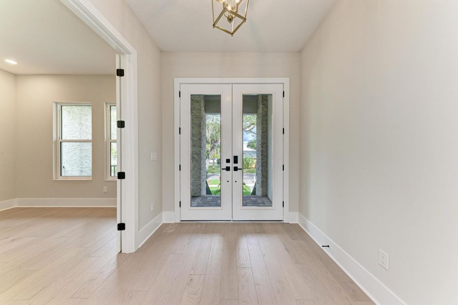 Representative furnished interior of a home built from the Granada A by Homes by WestBay in City Homes - South Tampa, Tampa (Image 8).