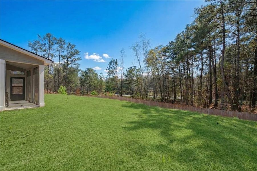 Exterior details and patio area of a home in Westgate Estates, Loganville (Image 18).