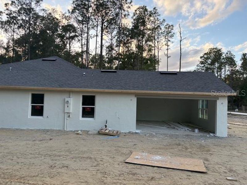 In-progress construction of a new home in , Ocala, FL (Image 7).