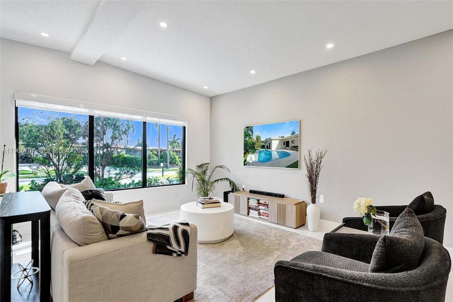 Furnished interior view inside a new home in , North Miami Beach (Image 10).