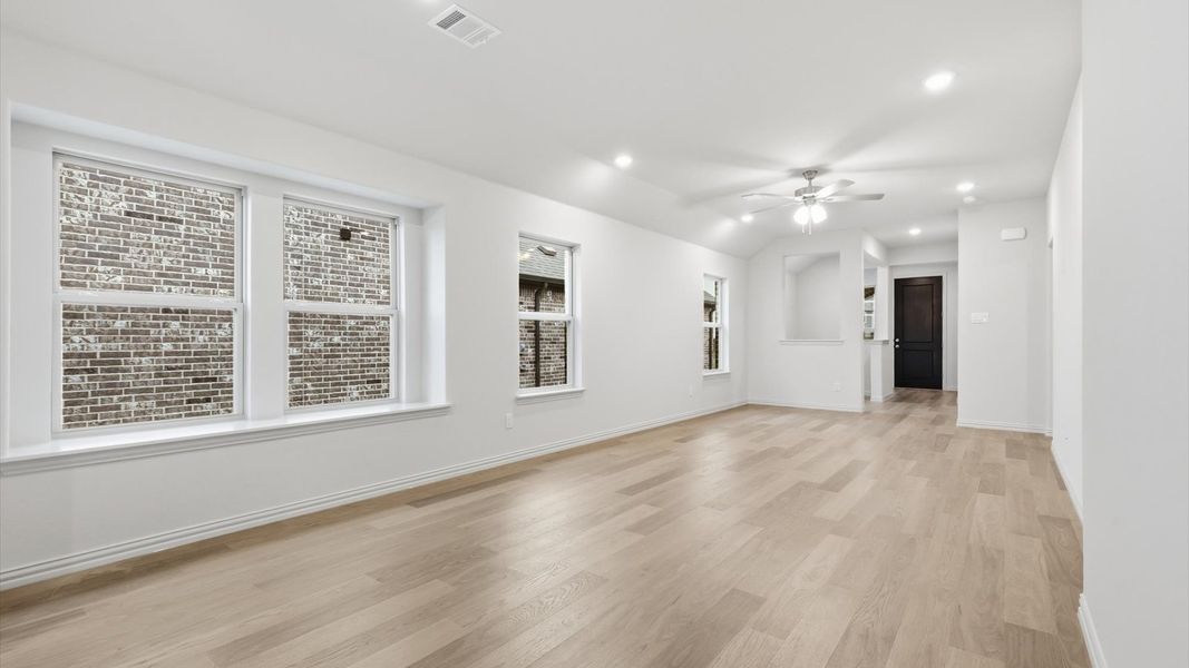 Furnished interior view inside a new home in Westridge Journey, Princeton (Image 14).