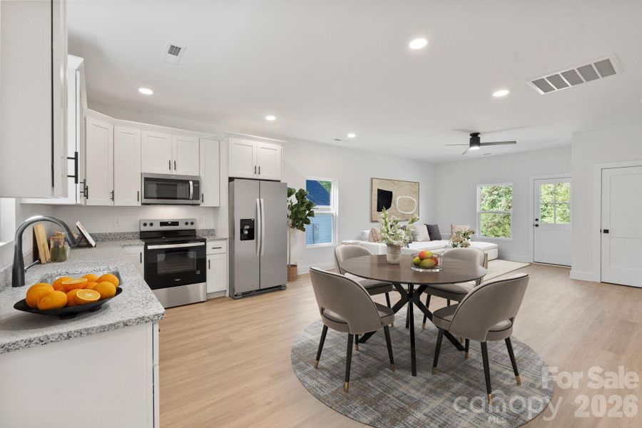 Furnished interior view inside a new home in , Shelby (Image 5).
