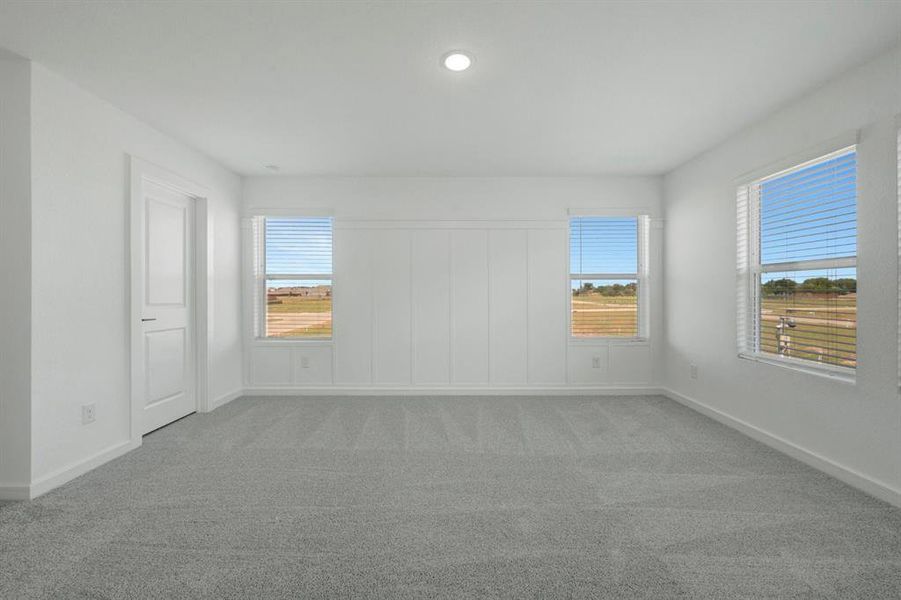 Spacious, unfurnished interior of a new home in Providence Commons, Providence Village (Image 25).