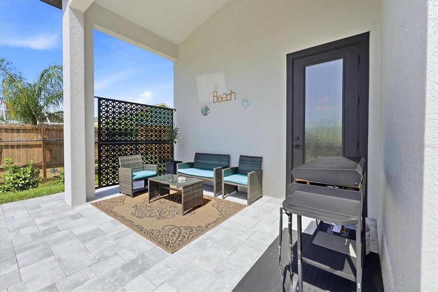 Exterior details and patio area of a home in , Port Charlotte (Image 28). Exterior details and patio area of a home in , Port Charlotte (Image 28).