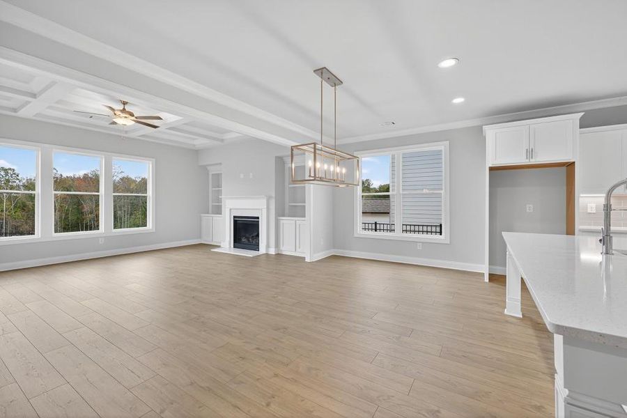 Spacious, unfurnished interior of a new home in Hemingway, Flowery Branch (Image 39). Spacious, unfurnished interior of a new home in Hemingway, Flowery Branch (Image 39).