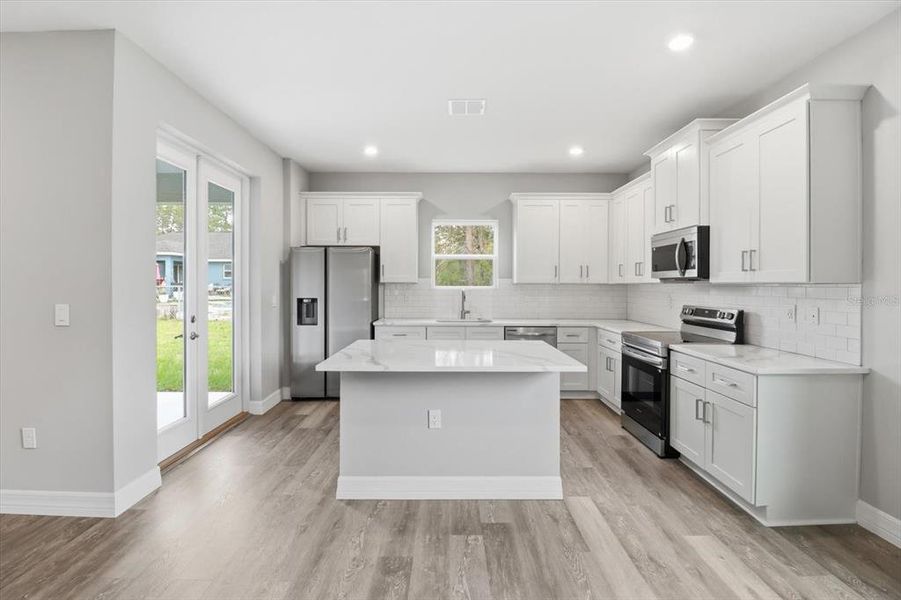 Furnished interior view inside a new home in , Ocala (Image 6).