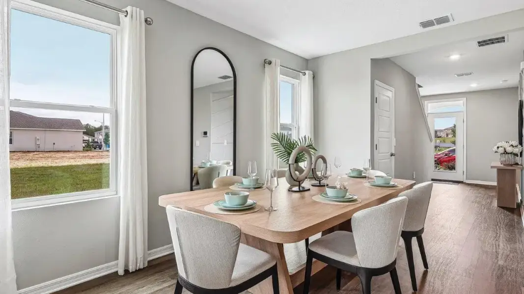 Furnished interior view inside a new home in Hawthorne Ranch, Lakeland (Image 10).