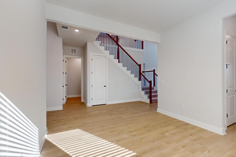 Spacious, unfurnished interior of a new home in Edgewood, Leander (Image 16). Spacious, unfurnished interior of a new home in Edgewood, Leander (Image 16).