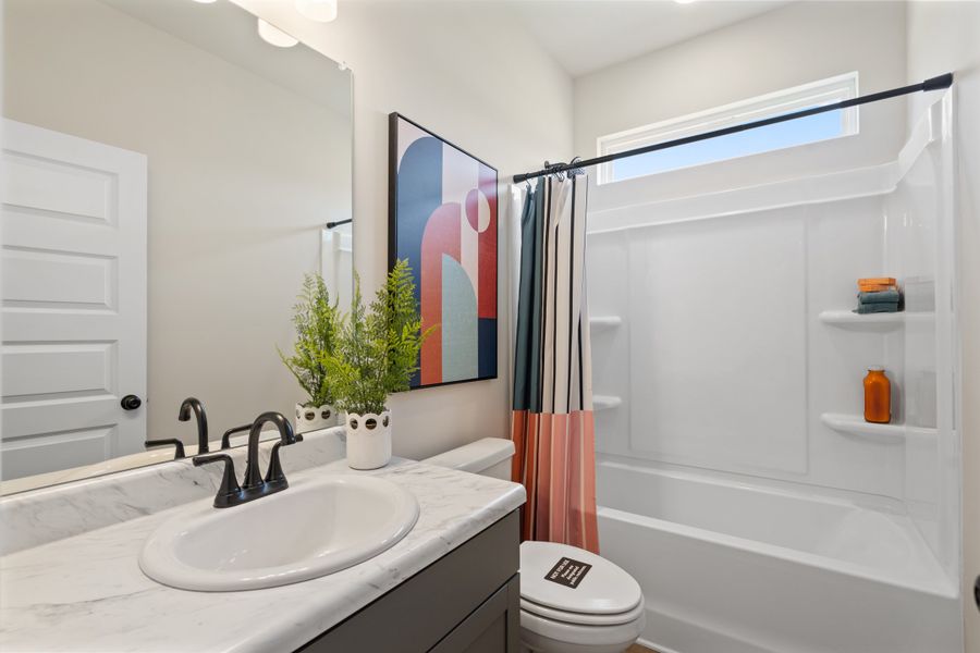 Furnished interior view inside a new home in Wind Haven, Ooltewah (Image 16).