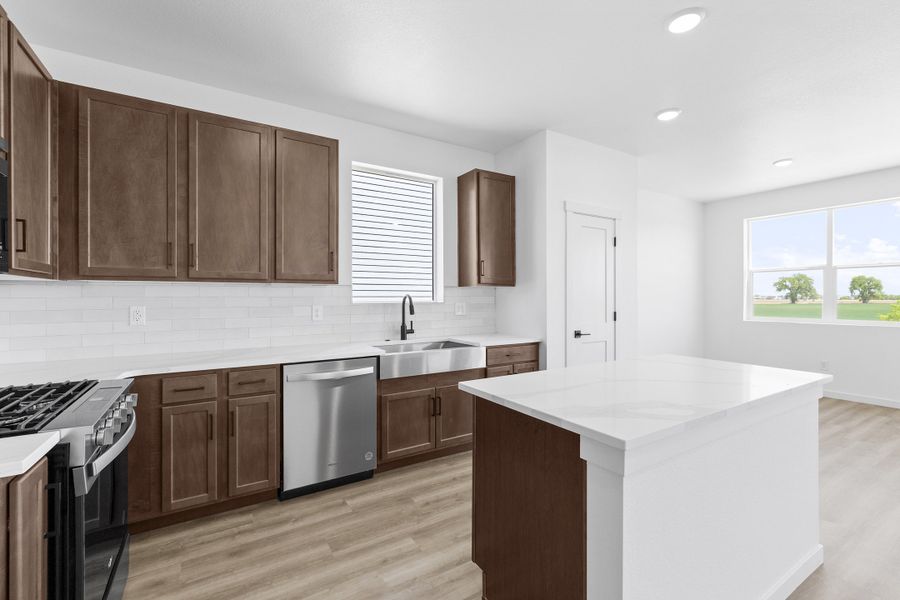 Representative furnished interior of a home built from the Bloom Series - Violet by Brightland Homes in Granary, Johnstown (Image 18). Representative furnished interior of a home built from the Bloom Series - Violet by Brightland Homes in Granary, Johnstown (Image 18).