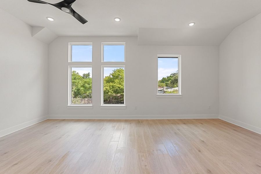 Spacious, unfurnished interior of a new home in Koenig Townhomes, Austin (Image 16).