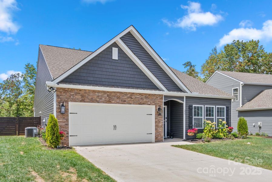 Front exterior of a new home in , Mars Hill, NC, highlighting curb appeal (Image 21). Front exterior of a new home in , Mars Hill, NC, highlighting curb appeal (Image 21).