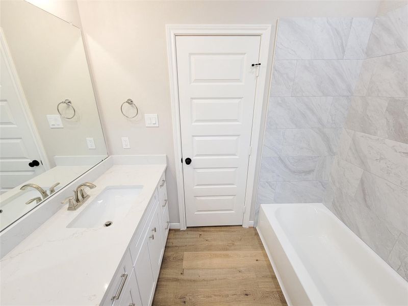 Furnished interior view inside a new home in , Cleveland (Image 18). Furnished interior view inside a new home in , Cleveland (Image 18).