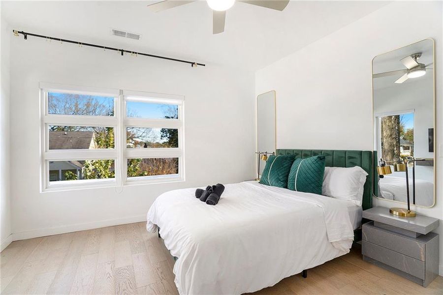 Furnished interior view inside a new home in , Atlanta (Image 28).