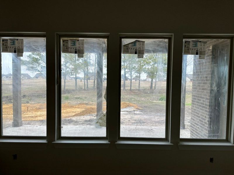 In-progress construction of a new home in Fannin Ranch, Leonard, TX (Image 9).