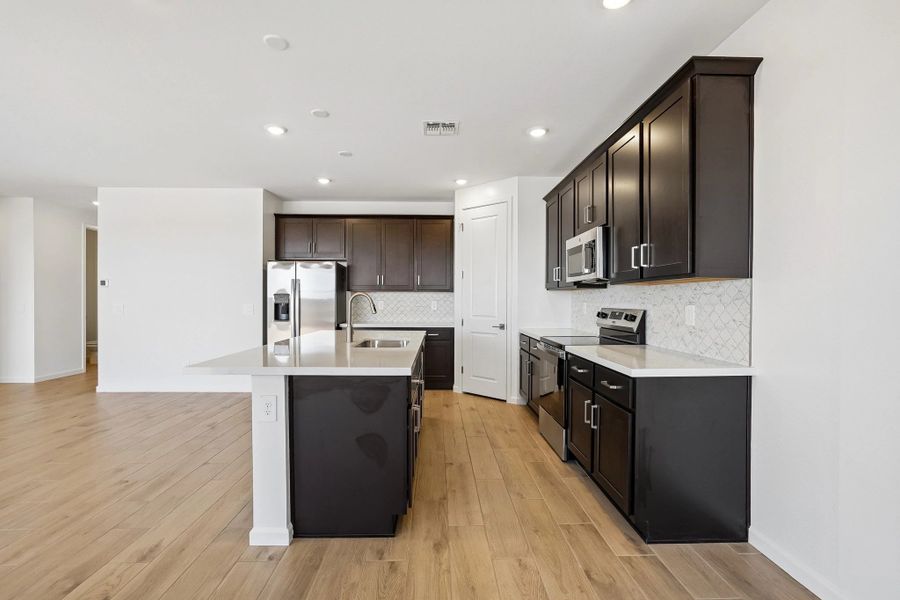 Kitchen with Roosevelt Finishes