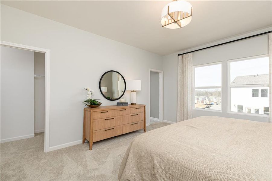 Furnished interior view inside a new home in The Beacon at Old Peachtree Townhomes, Lawrenceville (Image 37). Furnished interior view inside a new home in The Beacon at Old Peachtree Townhomes, Lawrenceville (Image 37).