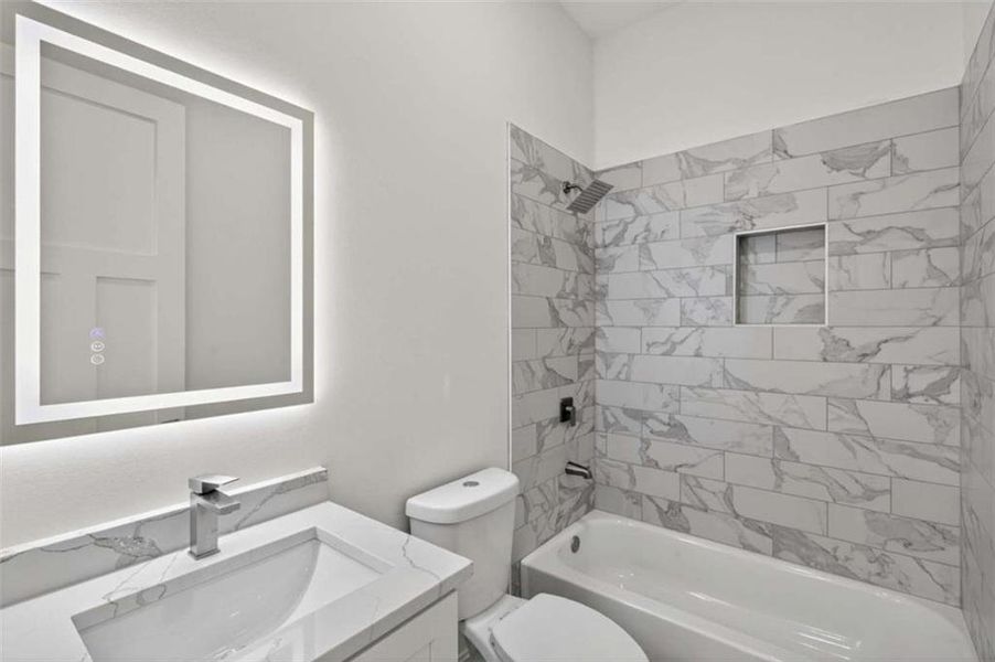 Furnished interior view inside a new home in , Douglasville (Image 5).