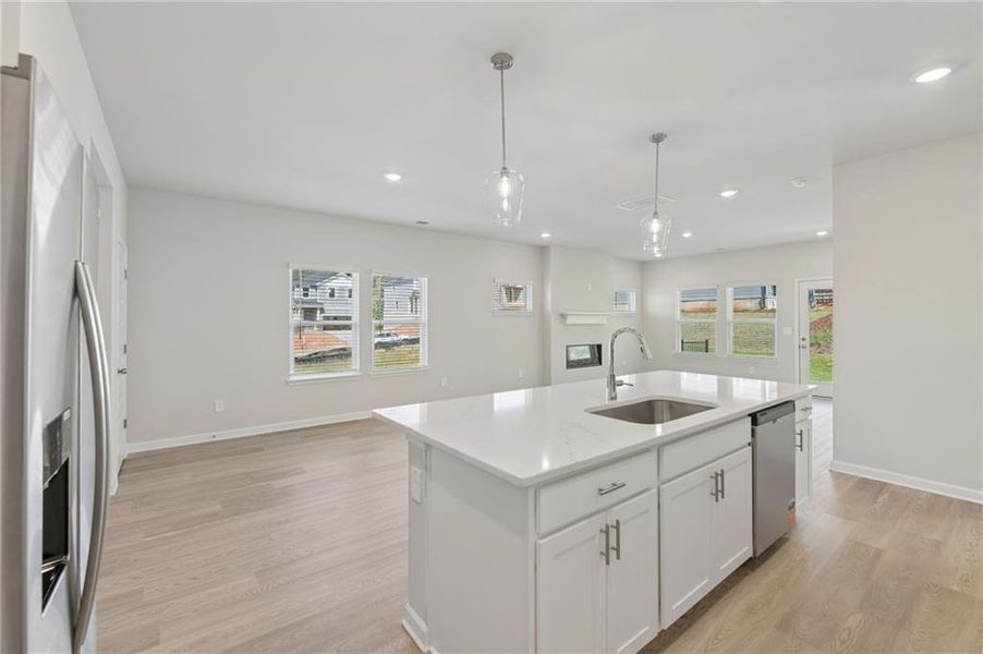 Furnished interior view inside a new home in Hemingway - Reserve Series, Cumming (Image 15).