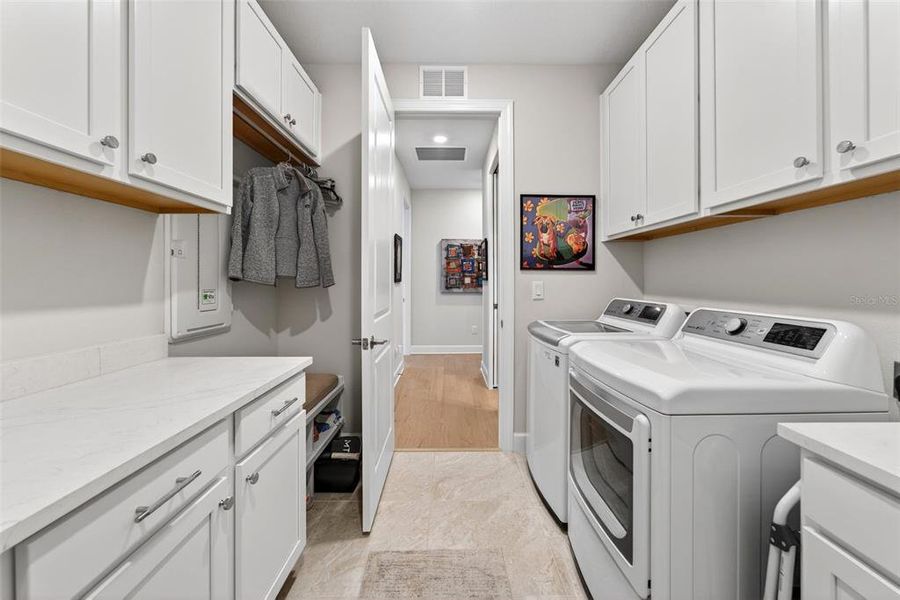 Furnished interior view inside a new home in , Bradenton (Image 53).