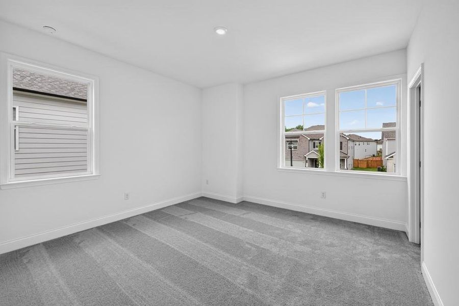 Spacious, unfurnished interior of a new home in Bennett Farm, Loganville (Image 26). Spacious, unfurnished interior of a new home in Bennett Farm, Loganville (Image 26).