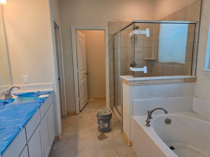 In-progress construction of a new home in Hillview Addition, Decatur, TX (Image 14).