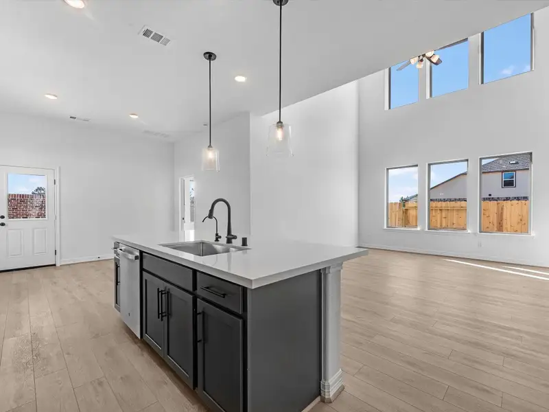 Furnished interior view inside a new home in Emory Glen, Magnolia (Image 11).