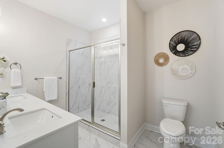 Furnished interior view inside a new home in , Charlotte (Image 28). Furnished interior view inside a new home in , Charlotte (Image 28).