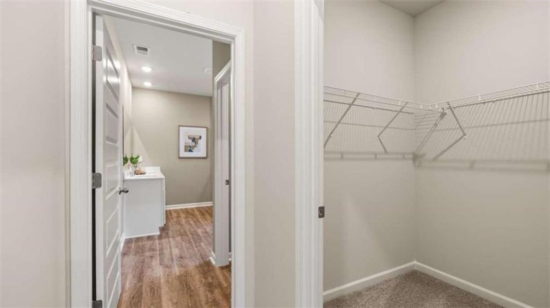 Spacious, unfurnished interior of a new home in Poplar Preserve, Newnan (Image 21).