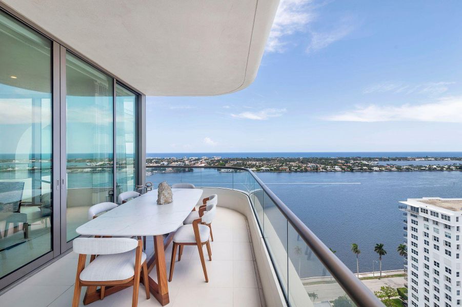 Exterior details and patio area of a home in , West Palm Beach (Image 34).