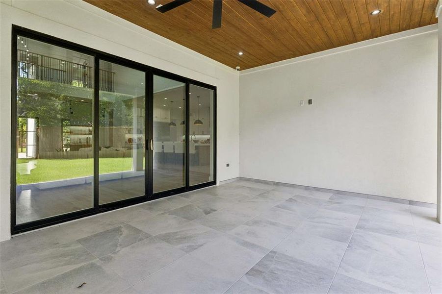 Exterior details and patio area of a home in , Dallas (Image 24). Exterior details and patio area of a home in , Dallas (Image 24).