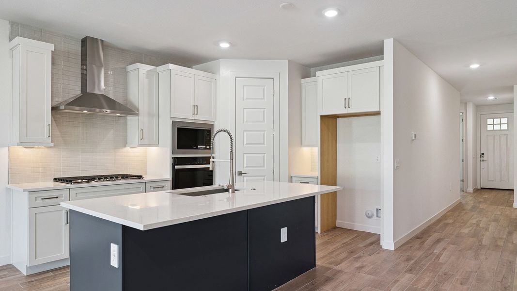 Representative furnished interior of a home built from the Hayden by D.R. Horton in The Ridge at Stone Butte, Phoenix (Image 7).
