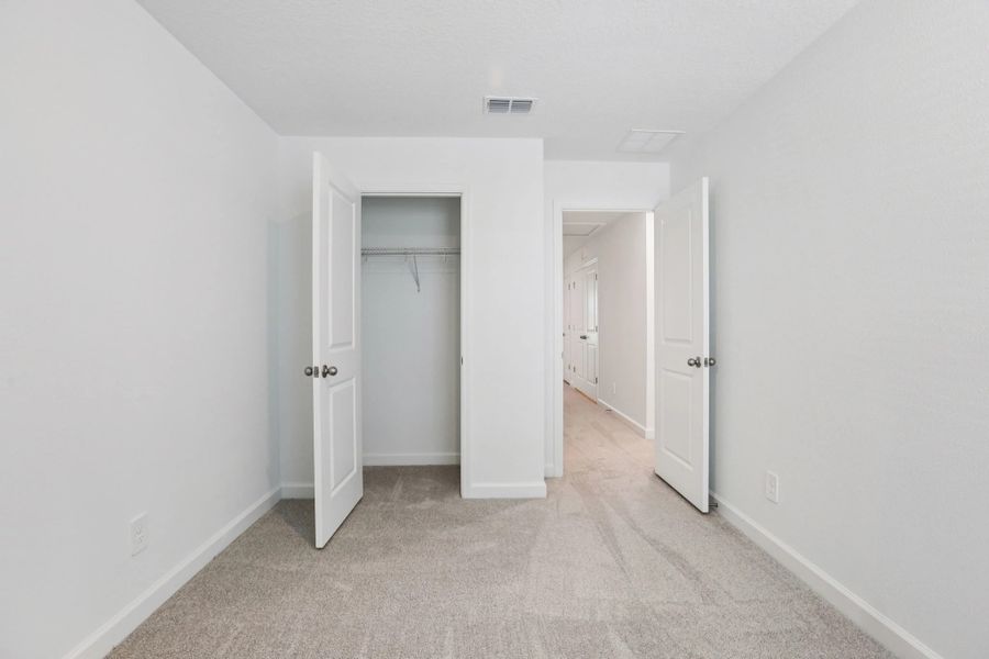 Bedroom 2 features a roomy closet