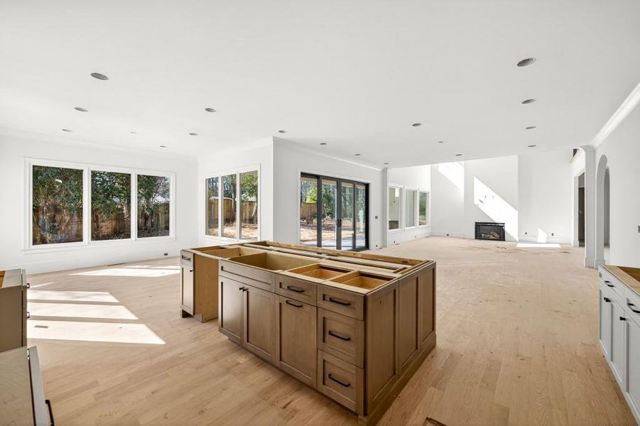 In-progress construction of a new home in , Marietta, GA (Image 17).