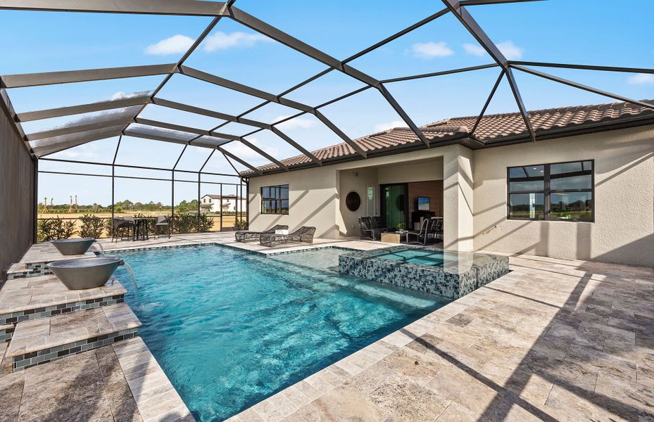Exterior details and patio area of a home in BeachWalk by Manasota Key, Englewood (Image 3).