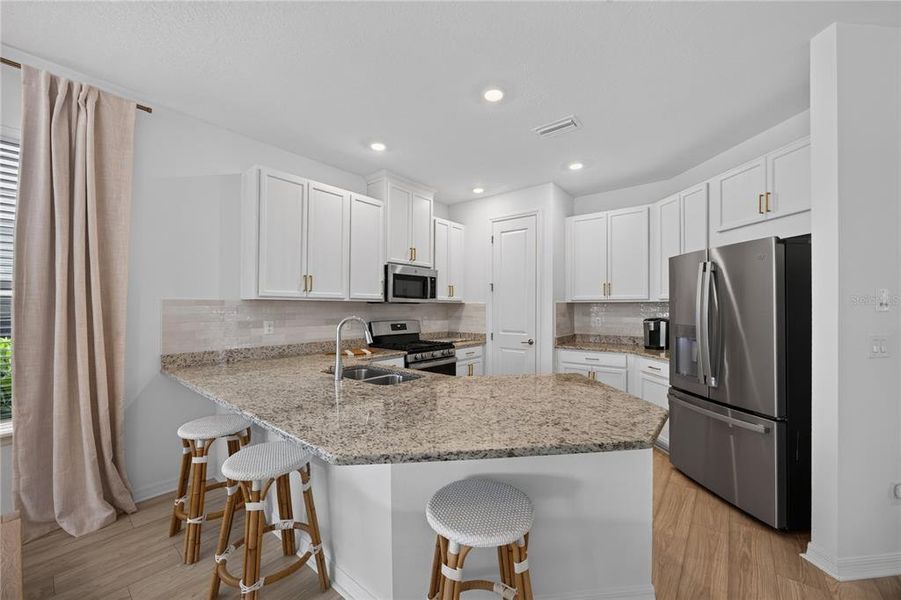 Furnished interior view inside a new home in , Nokomis (Image 42).
