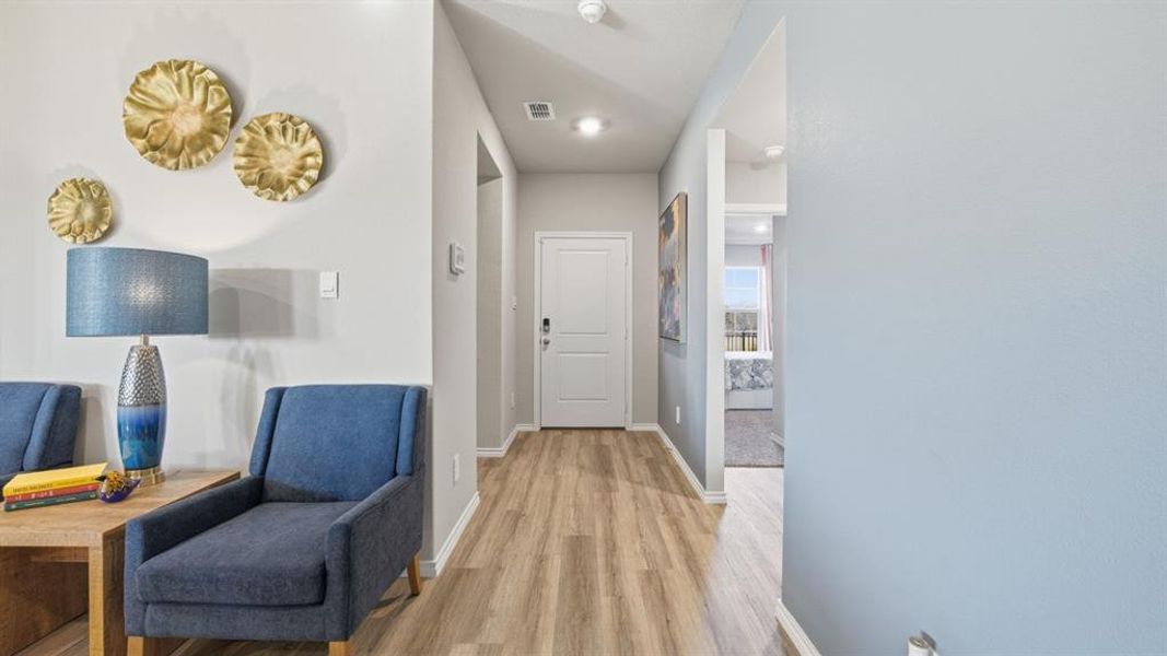 Furnished interior view inside a new home in Hickory Grove, Krum (Image 6).