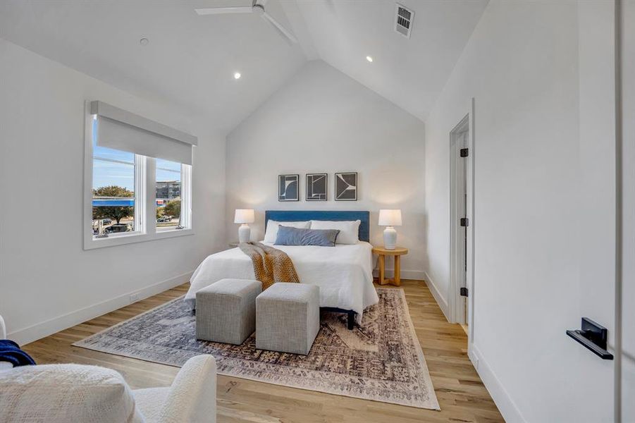Furnished interior view inside a new home in , Dallas (Image 26).