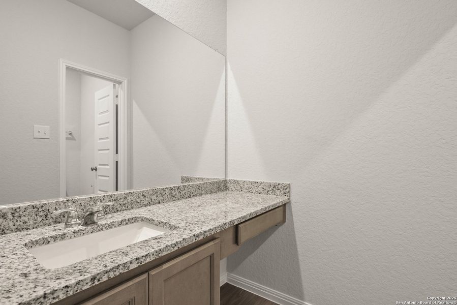 Furnished interior view inside a new home in Melissa Ranch, San Antonio (Image 8). Furnished interior view inside a new home in Melissa Ranch, San Antonio (Image 8).