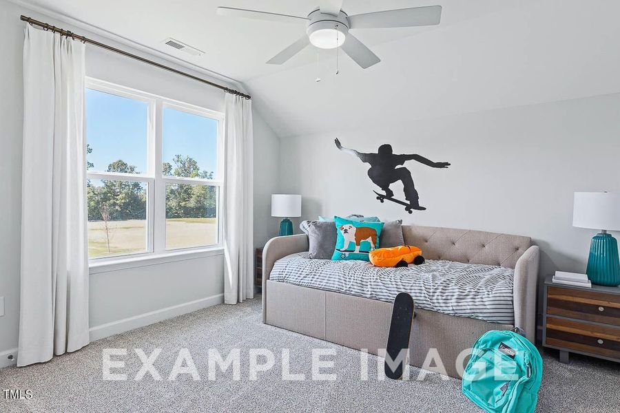 Furnished interior view inside a new home in Tobacco Road, Angier (Image 25).