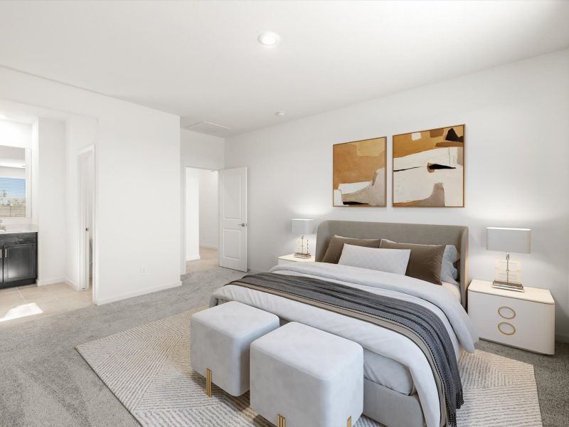 Virtual staging of the Everett floorplan at Hurley ranch in Tolleson, AZ. Virtual staging of the Everett floorplan at Hurley ranch in Tolleson, AZ.