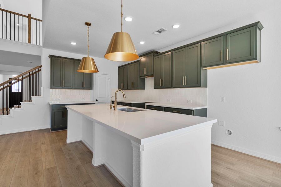 Furnished interior view inside a new home in Blue Heron Estates, Mont Belvieu (Image 6).
