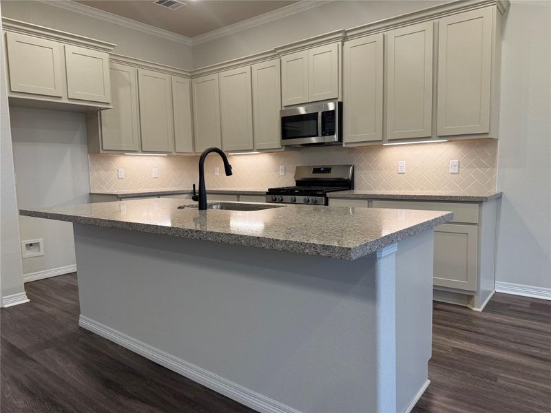 Furnished interior view inside a new home in , College Station (Image 5). Furnished interior view inside a new home in , College Station (Image 5).
