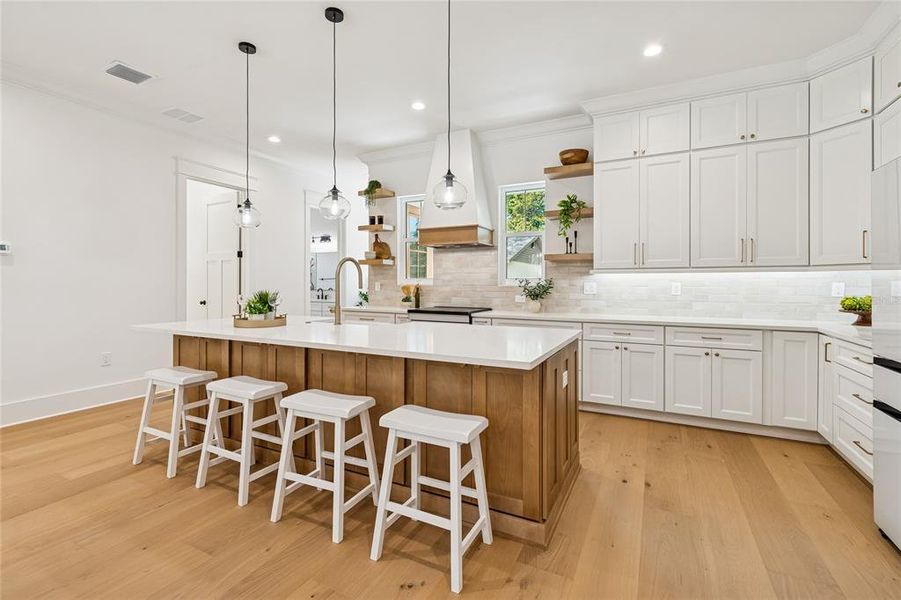 Furnished interior view inside a new home in , Tampa (Image 45). Furnished interior view inside a new home in , Tampa (Image 45).